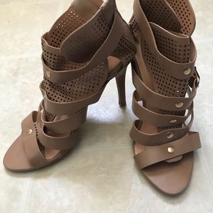High heels sandals